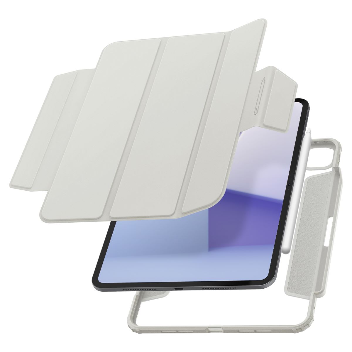 Spigen Air Skin Pro, gray - iPad Pro 11" 2024 (7)