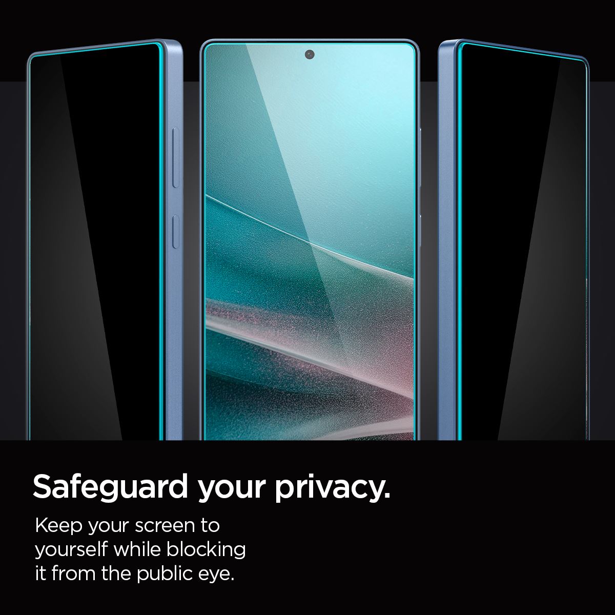 Spigen Glass tR EZ Fit HD (Privacy) 2 Pack - Samsung Galaxy S25 Ultra (10)