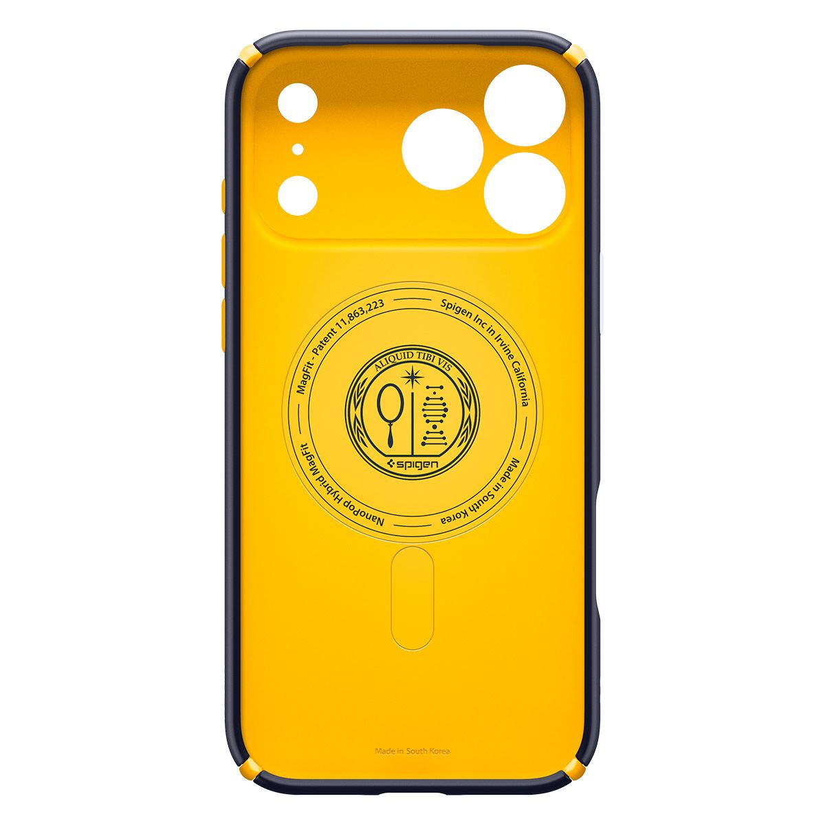 Spigen Nano Pop Hybrid MagSafe, blueberry navy - iPhone 17 Pro (4)