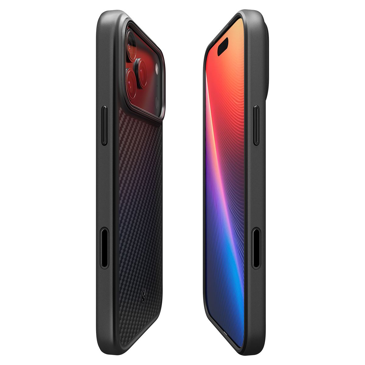 Spigen Enzo Aramid T, black - iPhone 17 Pro (6)