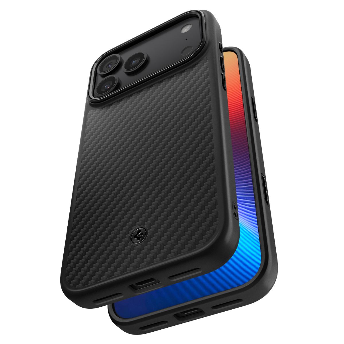 Spigen Enzo Aramid T, black - iPhone 17 Pro (7)