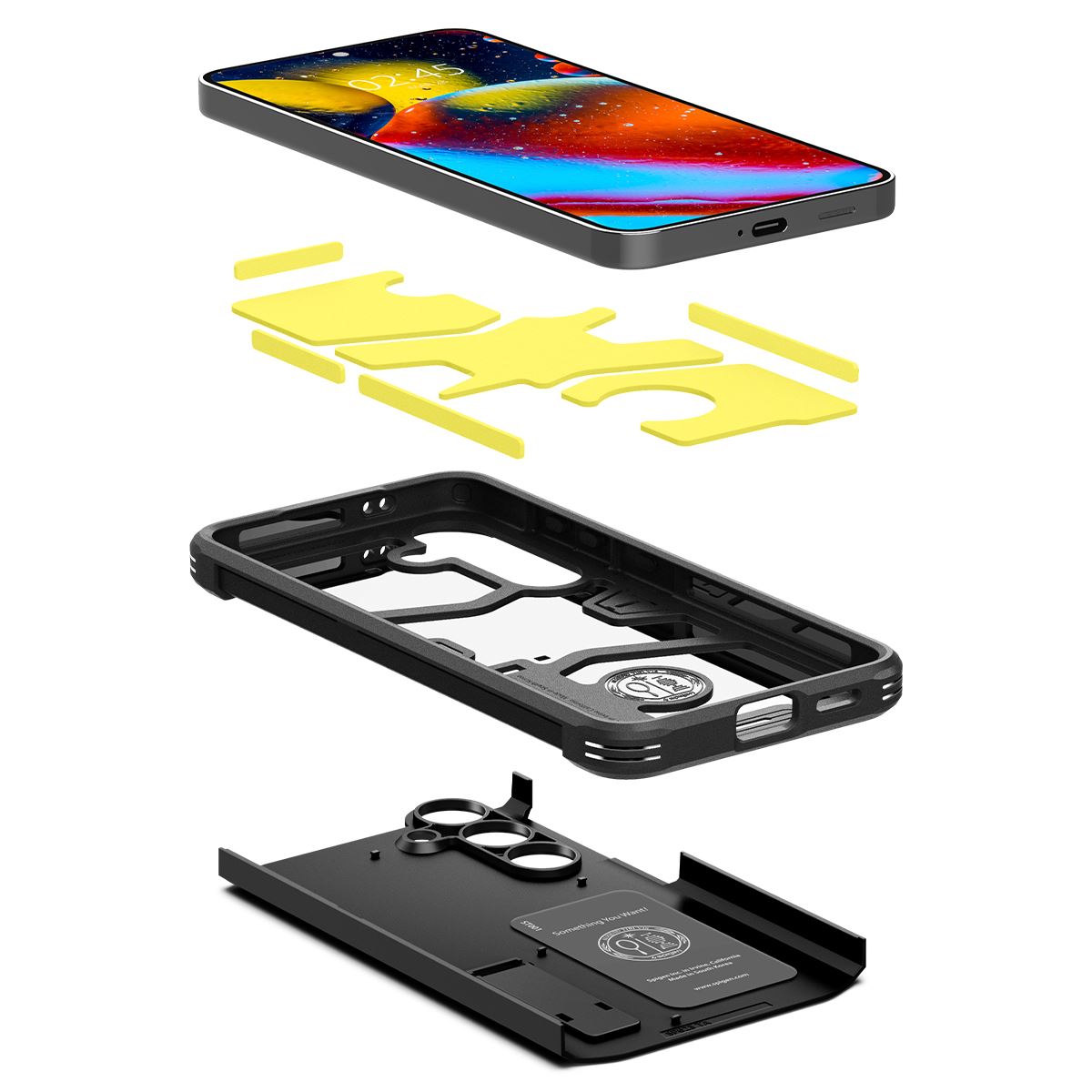 Spigen Tough Armor, black - Samsung Galaxy S24 (6)