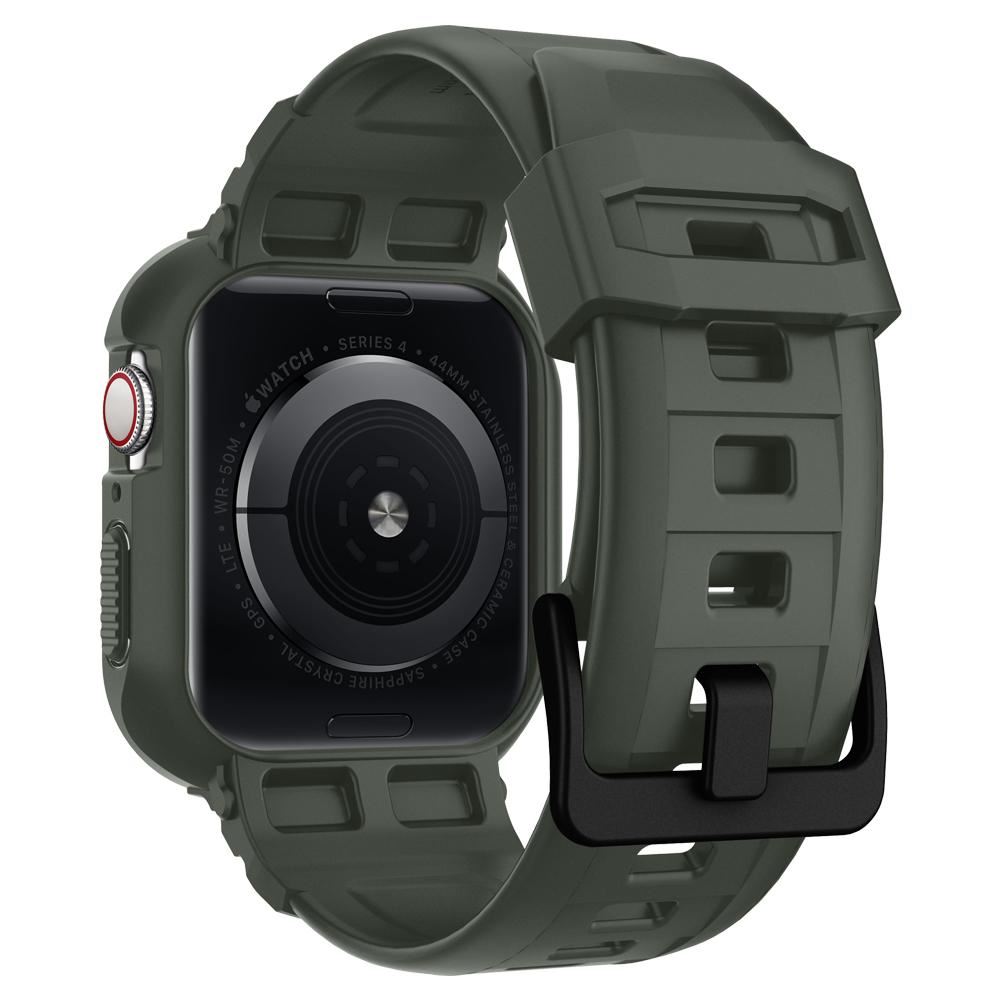 Spigen Rugged Armor Pro, green - Apple Watch 45mm/44mm (5)