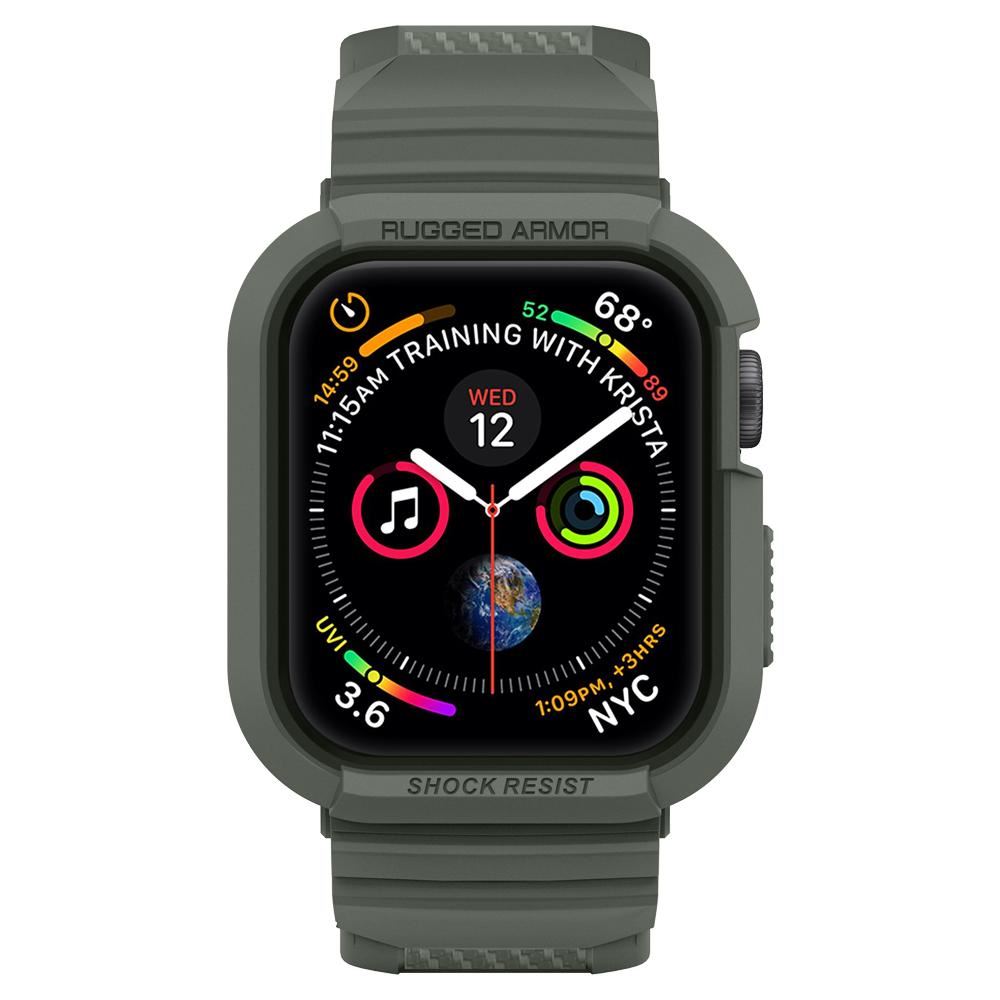Spigen Rugged Armor Pro, green - Apple Watch 45mm/44mm (7)
