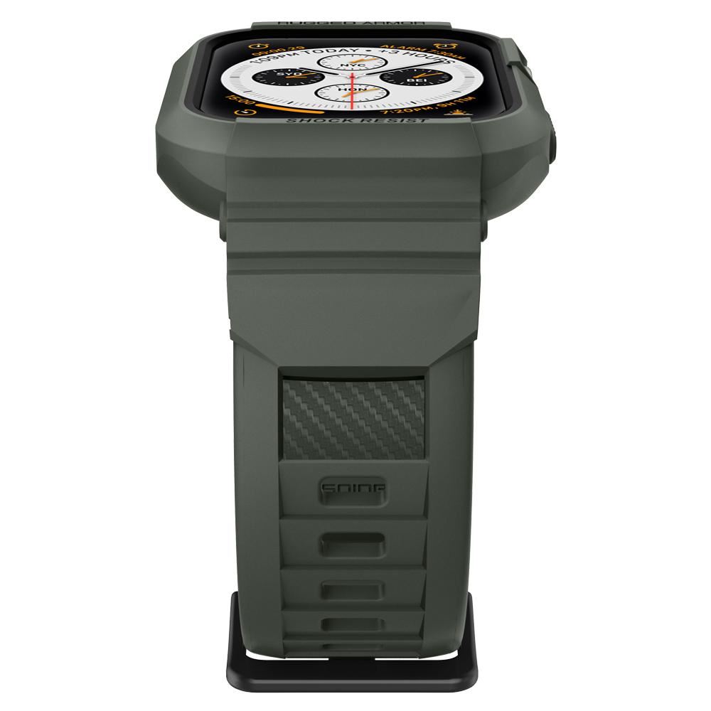 Spigen Rugged Armor Pro, green - Apple Watch 45mm/44mm (8)