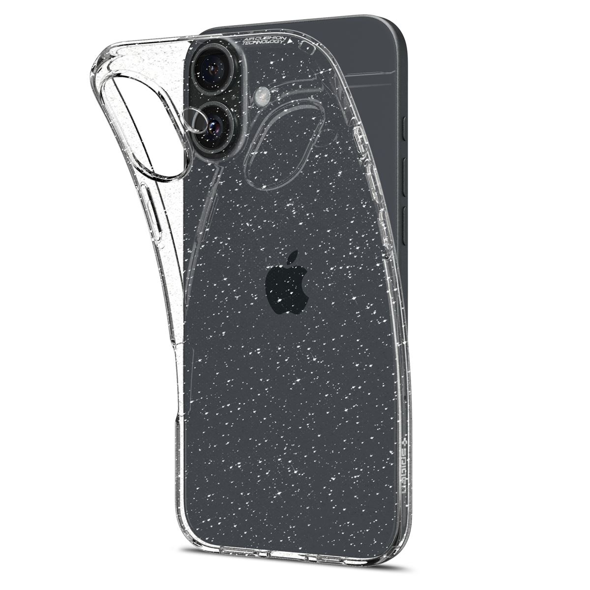 Spigen Liquid Crystal Glitter, crystal quartz - iPhone 16 (2)