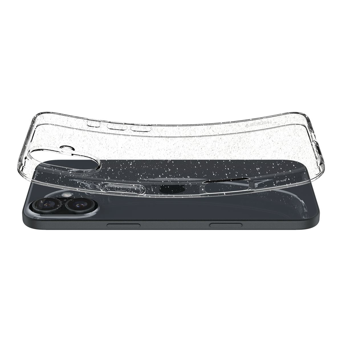 Spigen Liquid Crystal Glitter, crystal quartz - iPhone 16 (4)