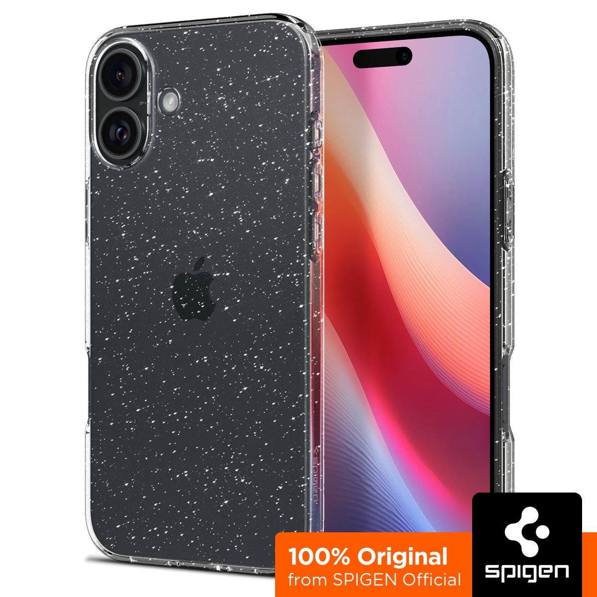 Spigen Liquid Crystal Glitter, crystal quartz - iPhone 16 (5)