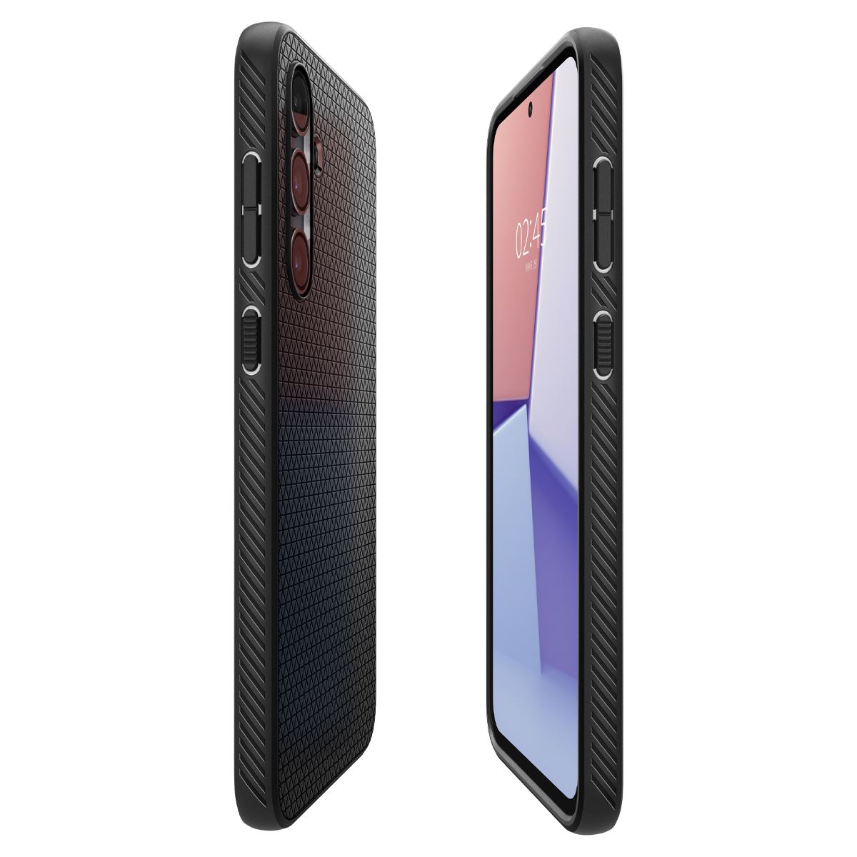 Spigen Liquid Air, matte black - Samsung Galaxy S23 FE (10)