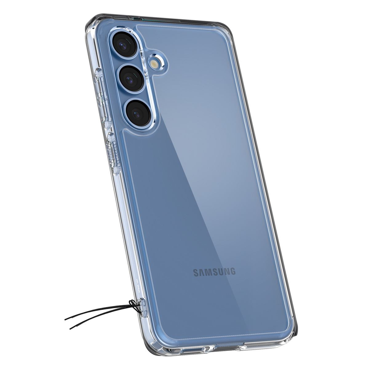 Spigen Ultra Hybrid, crystal clear - Samsung Galaxy S25 (6)
