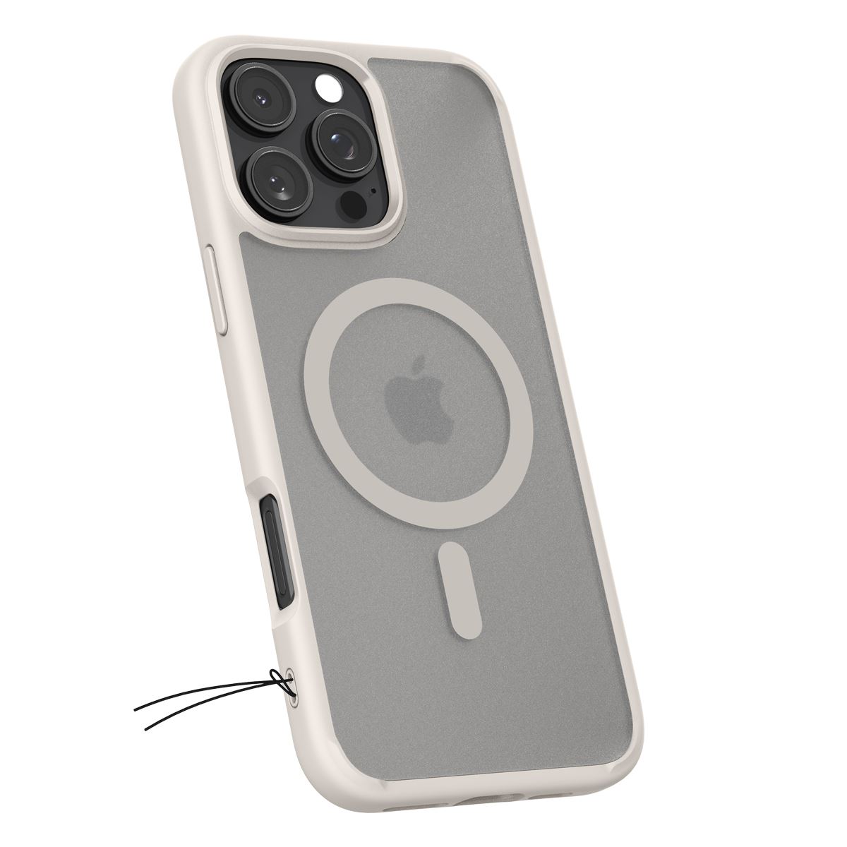 Spigen Ultra Hybrid MagSafe, frost natural titanium - iPhone 16 Pro (2)