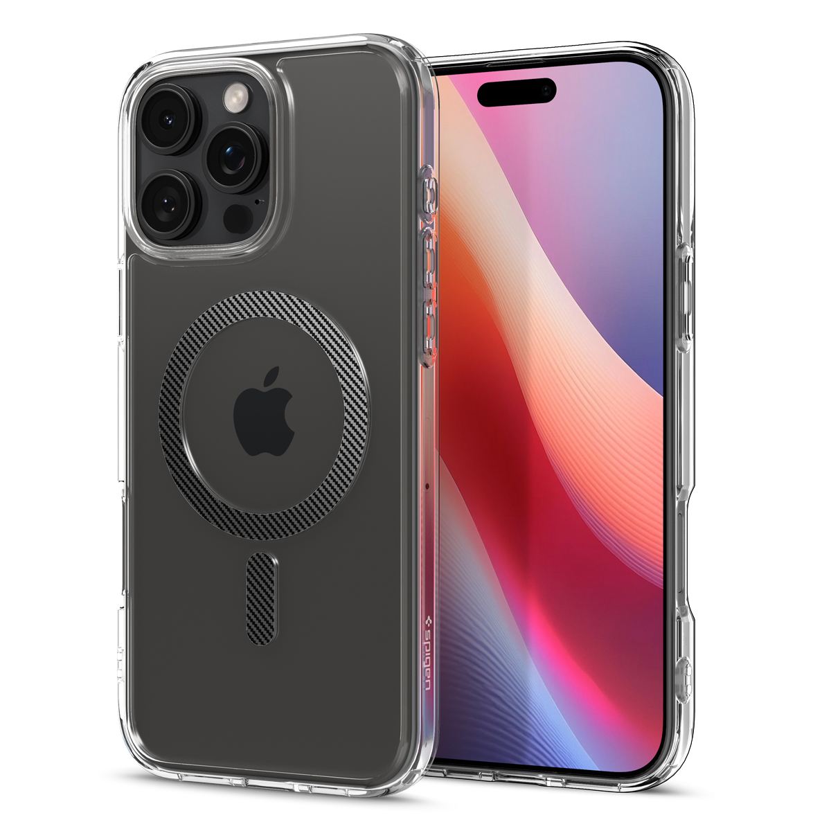 Spigen Ultra Hybrid MagSafe, carbon fiber - iPhone 16 Pro (1)