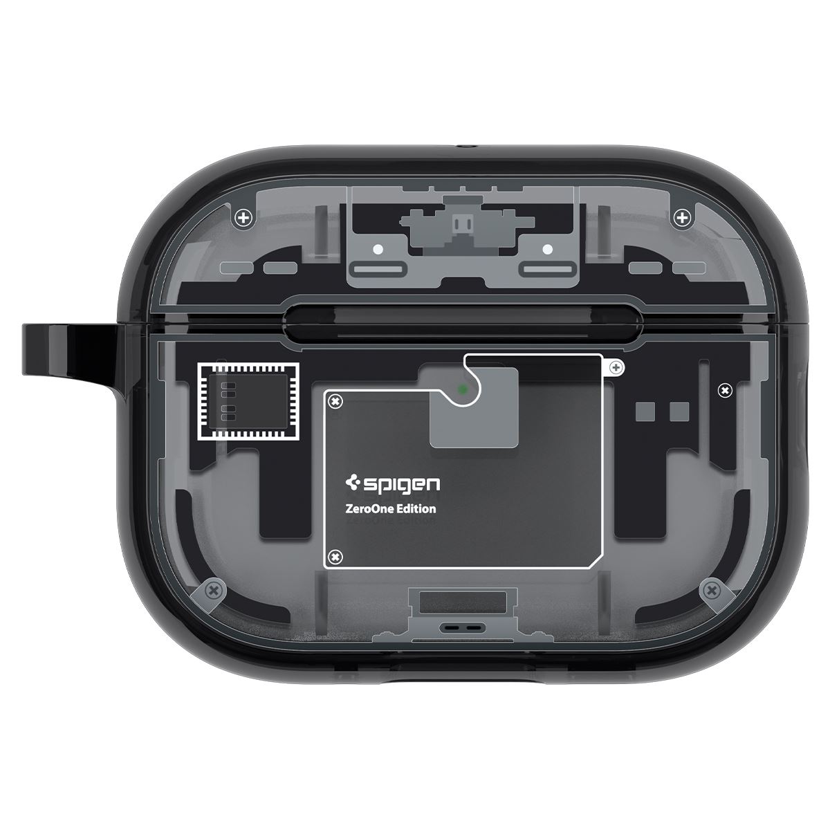 Spigen Ultra Hybrid MagSafe, zero one black - AirPods Pro 3 (3)