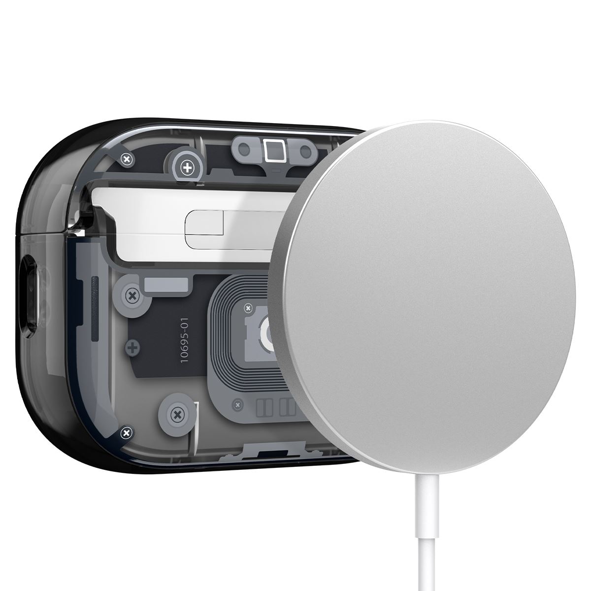 Spigen Ultra Hybrid MagSafe, zero one black - AirPods Pro 3 (6)