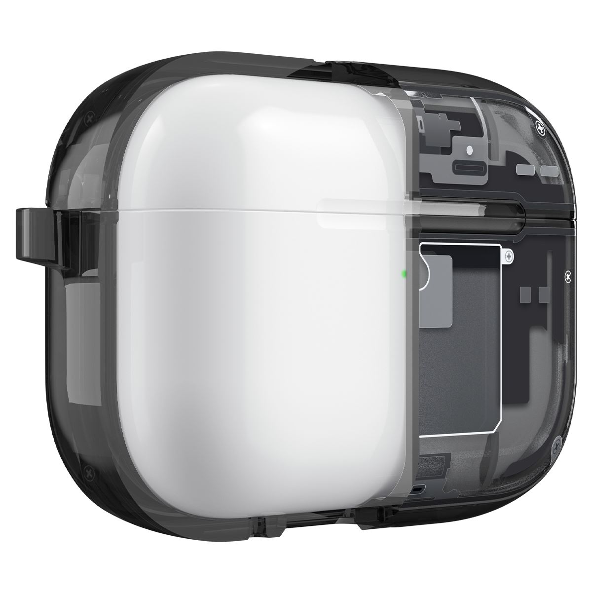 Spigen Ultra Hybrid MagSafe, zero one black - AirPods Pro 3 (8)