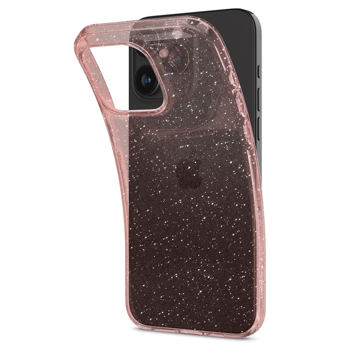 Spigen Liquid Crystal Glitter, rose quartz - iPhone 15 Pro (6)