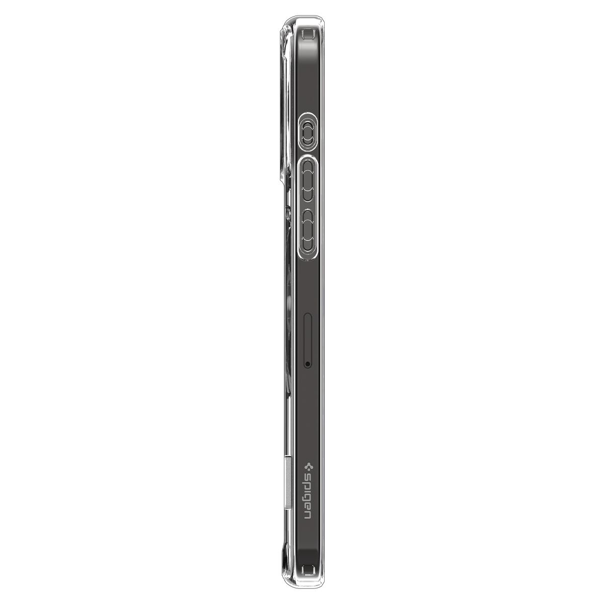 Spigen Ultra Hybrid S MagSafe, crystal clear - iPhone 15 Pro Max (4)