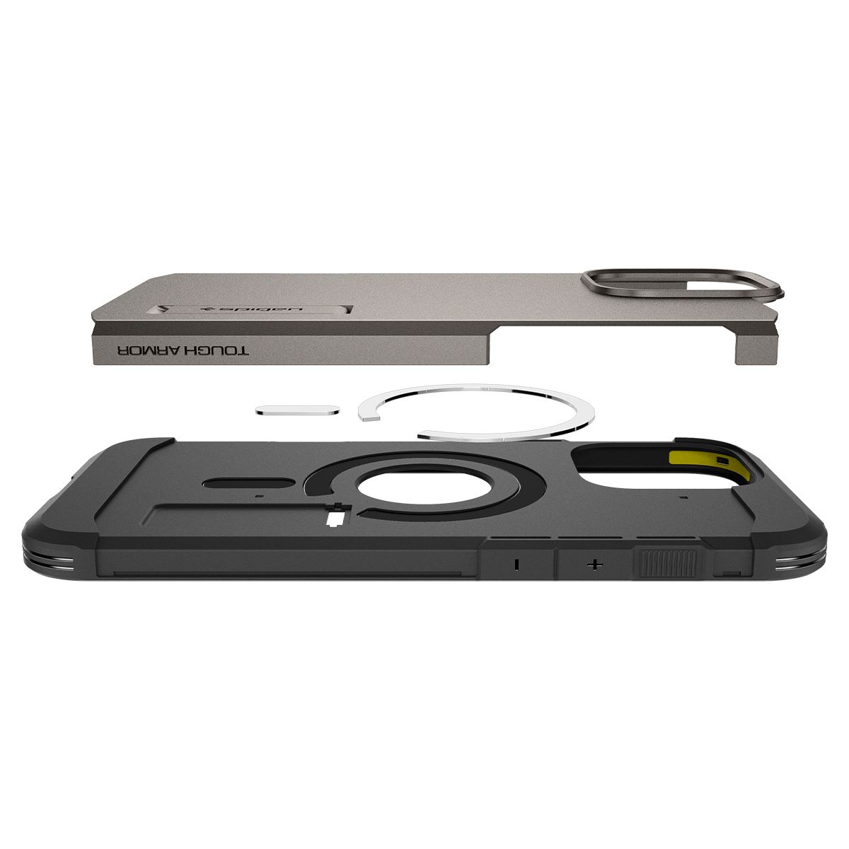 Spigen Tough Armor MagSafe, gunmetal - iPhone 16 Pro Max (7)
