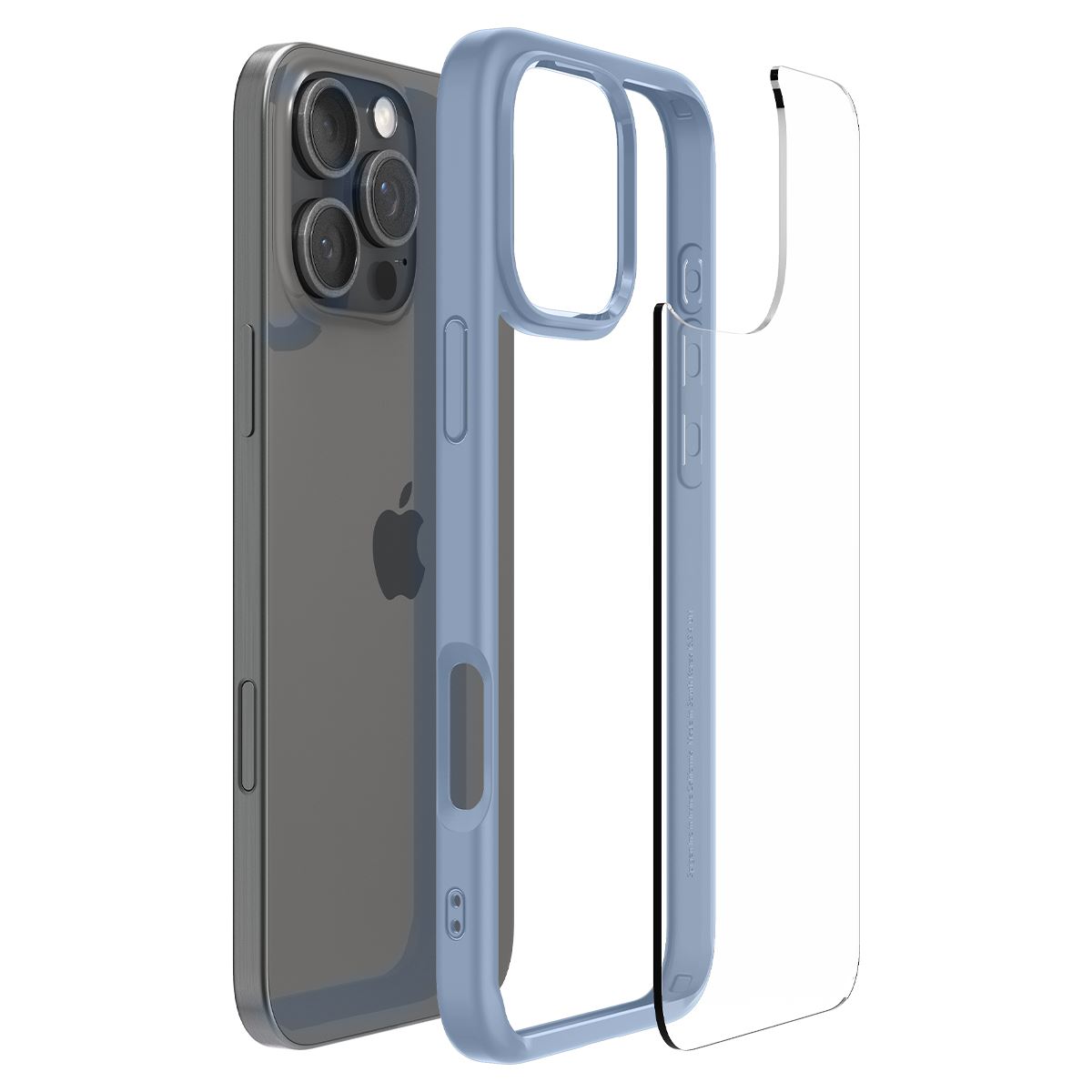 Spigen Crystal Hybrid, sierra blue - iPhone 16 Pro Max (7)