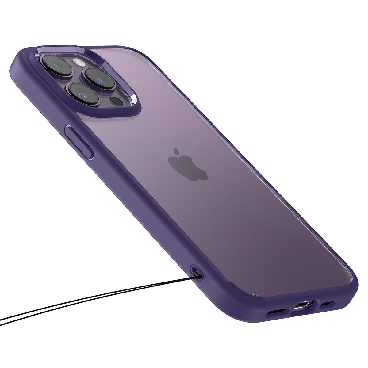 Spigen Ultra Hybrid, deep purple - iPhone 14 Pro (4)