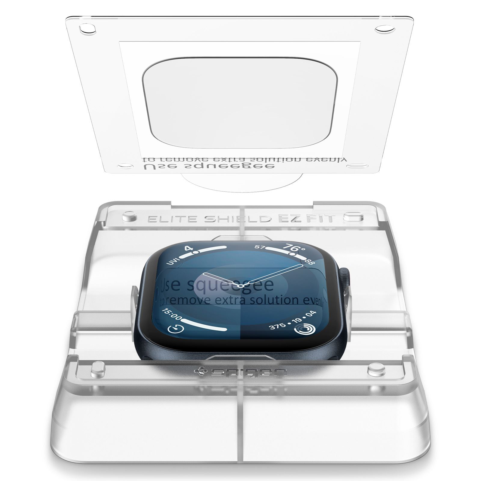 Spigen Eliteshield EZ Fit 2 Pack, transparency - Apple Watch 11/10 46mm (3)