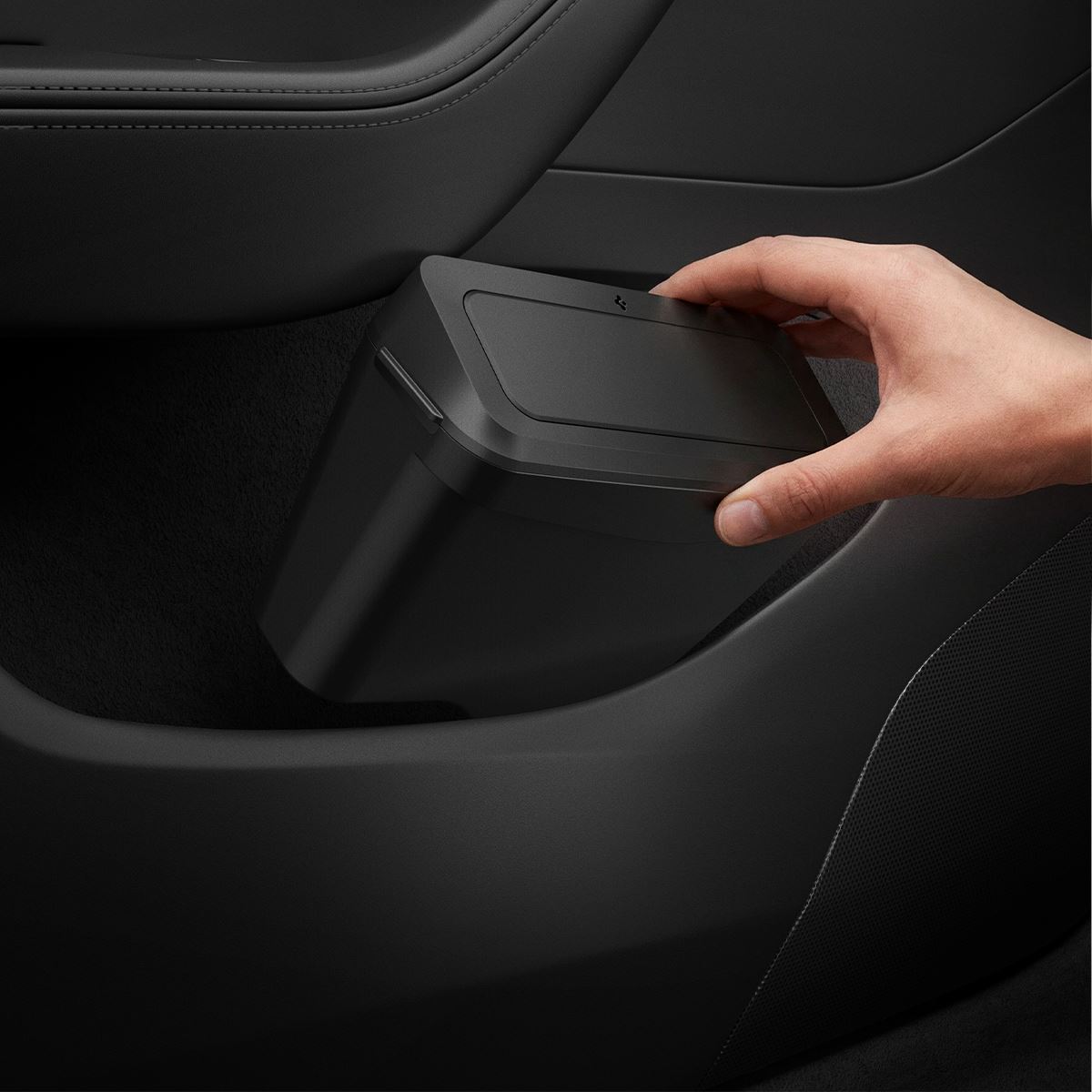 Spigen Tesla Car Trash Can, black - Tesla Model Y(Juniper) (10)