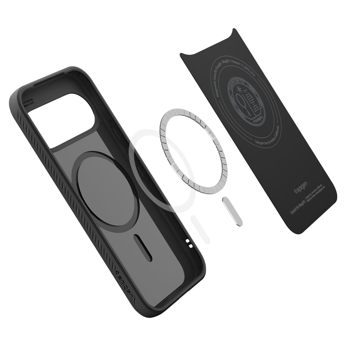 Spigen Liquid Air MagSafe, matte black - Google Pixel 11 (8)
