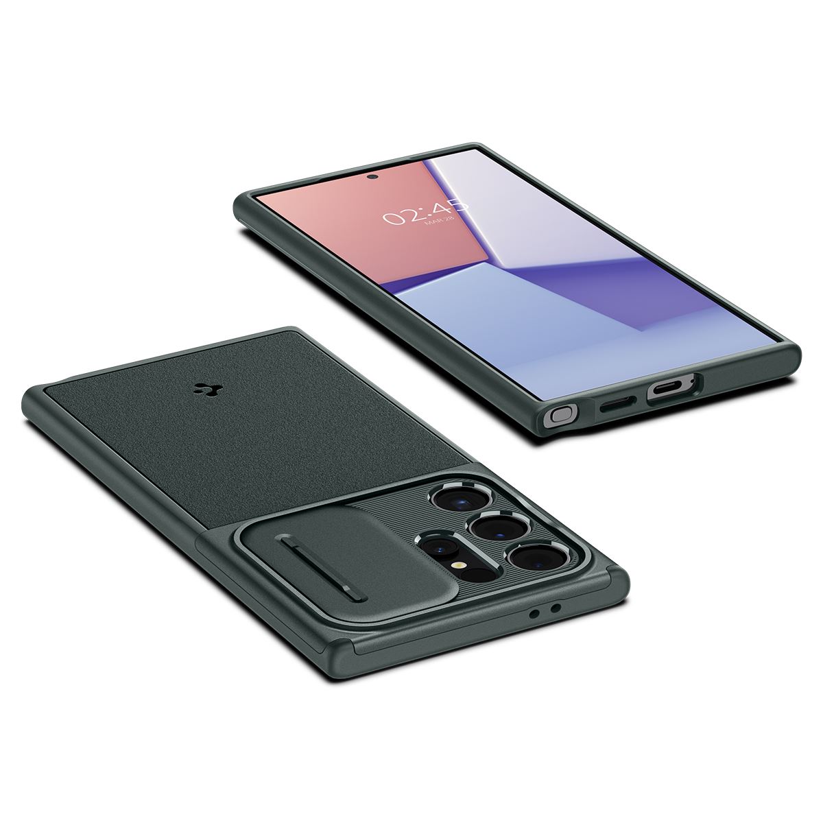 Spigen Optik Armor, abyss green - Samsung Galaxy S24 Ultra (10)