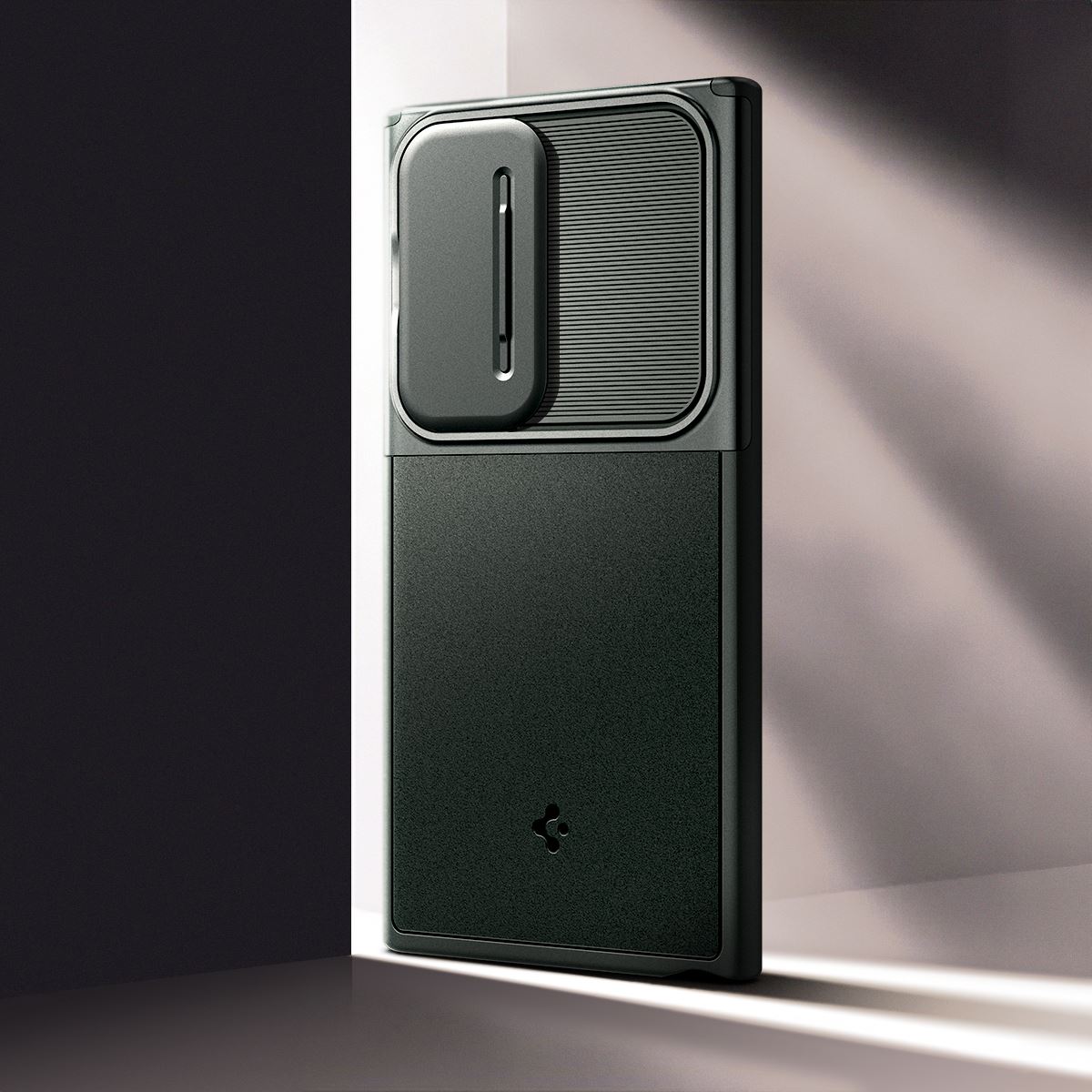 Spigen Optik Armor, abyss green - Samsung Galaxy S24 Ultra (16)