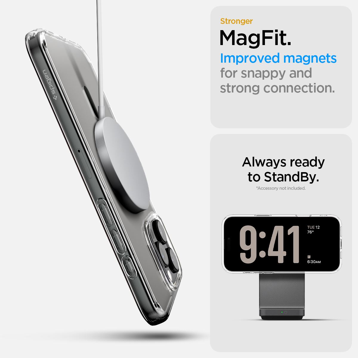 Spigen Ultra Hybrid T MagSafe, graphite - iPhone 16 Pro Max (12)