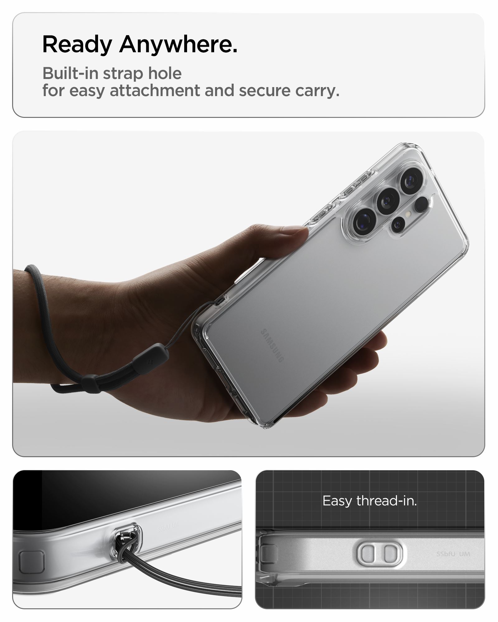 Spigen Ultra Hybrid, crystal clear - Samsung Galaxy S26 Ultra (18)