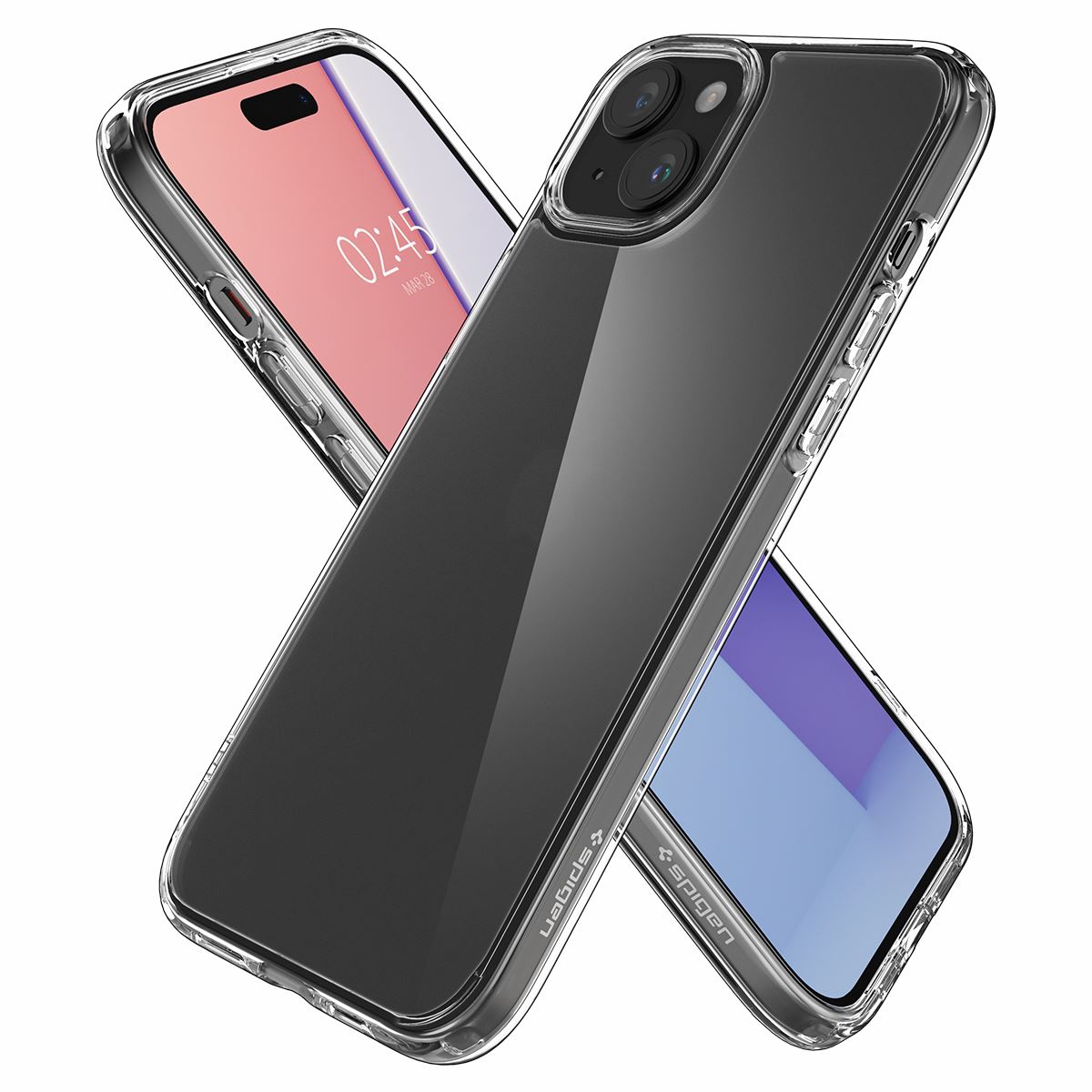 Spigen Ultra Hybrid, frost clear - iPhone 15 Plus (7)
