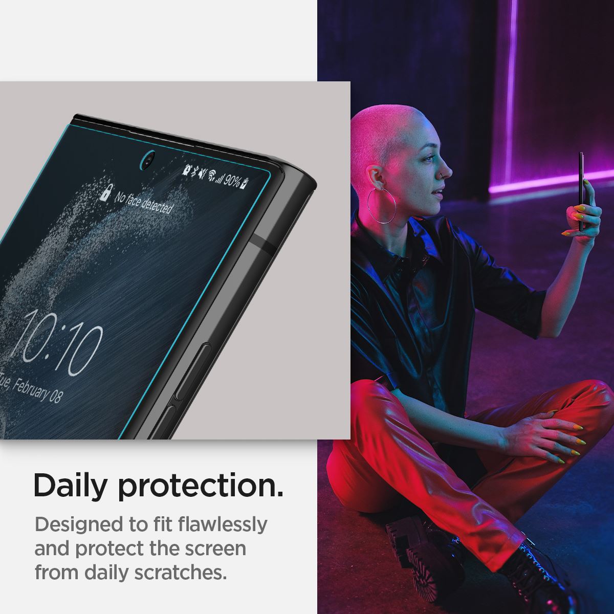 Spigen Neo Flex 2 Pack - Samsung Galaxy S22 Ultra (9)