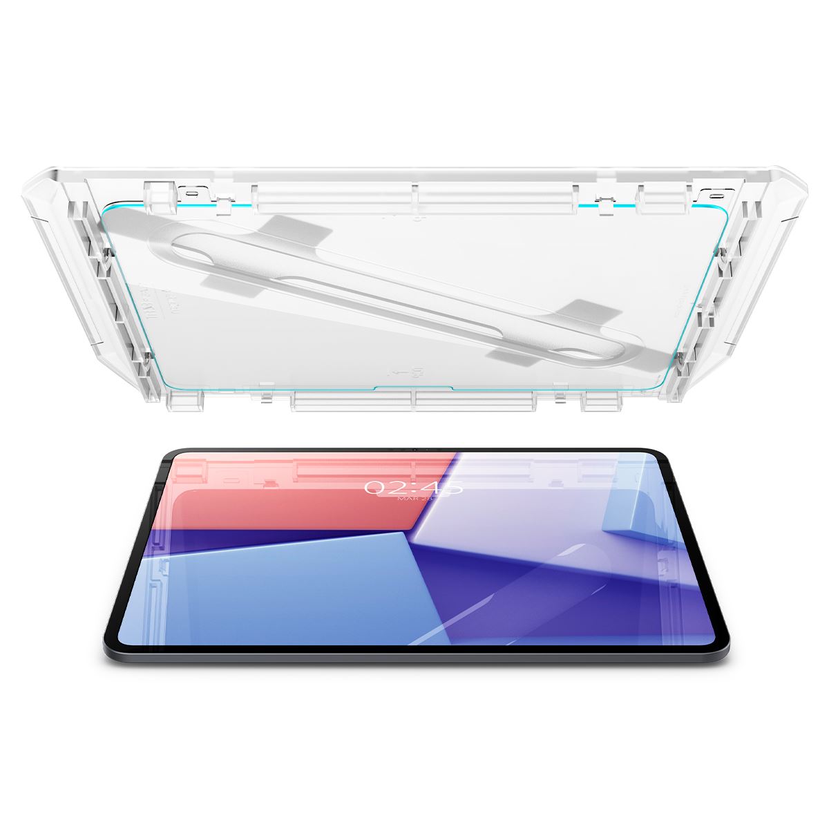 Spigen Glass tR EZ Fit 1 Pack - iPad Pro 13" 2024 (4)