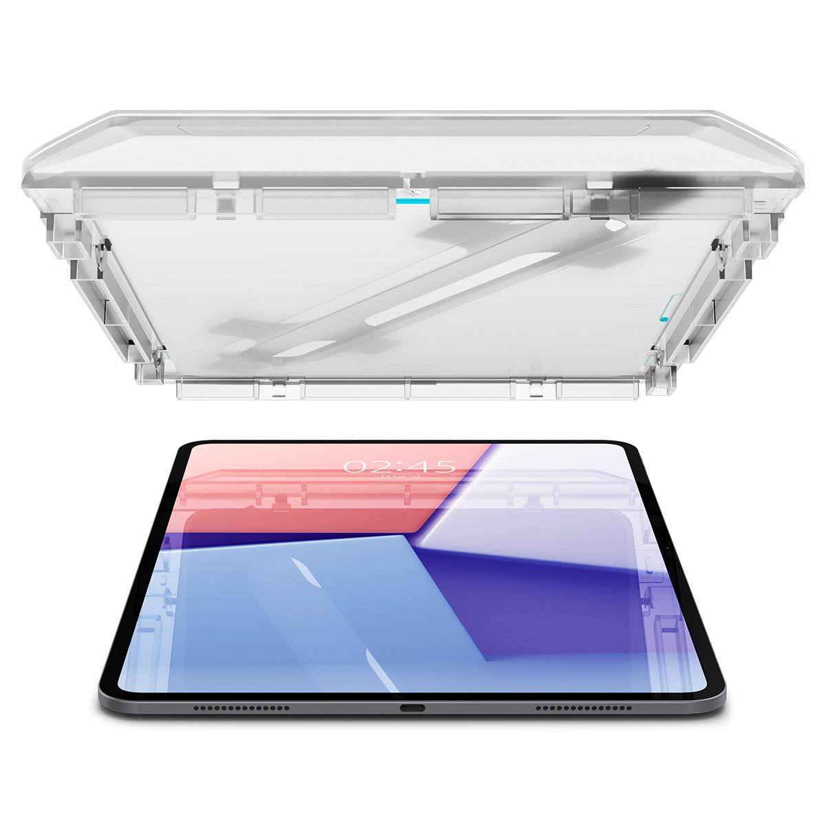 Spigen Glass tR EZ Fit 1 Pack - iPad Pro 13" 2024 (5)