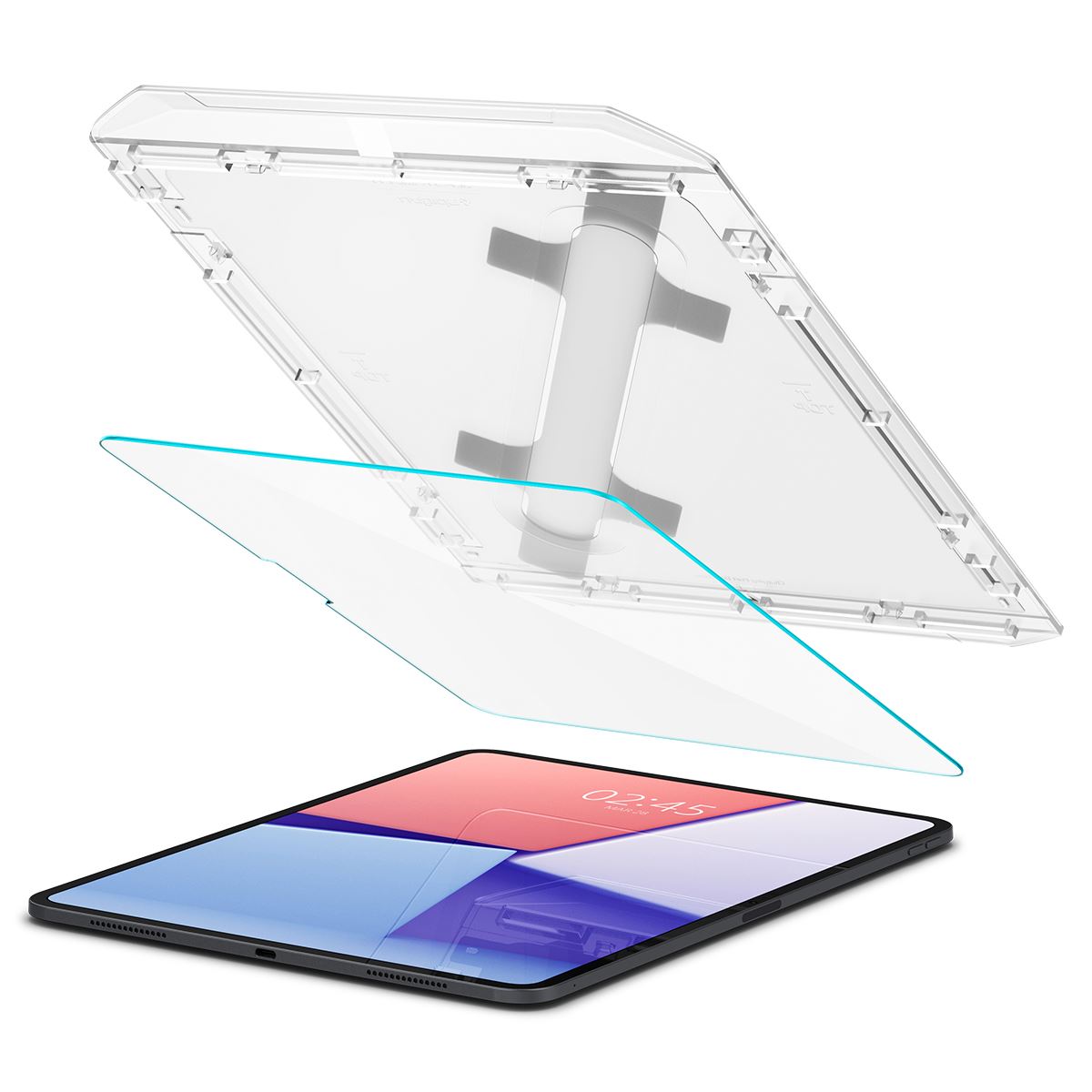 Spigen Glass tR EZ Fit 1 Pack - iPad Pro 13" 2024 (6)