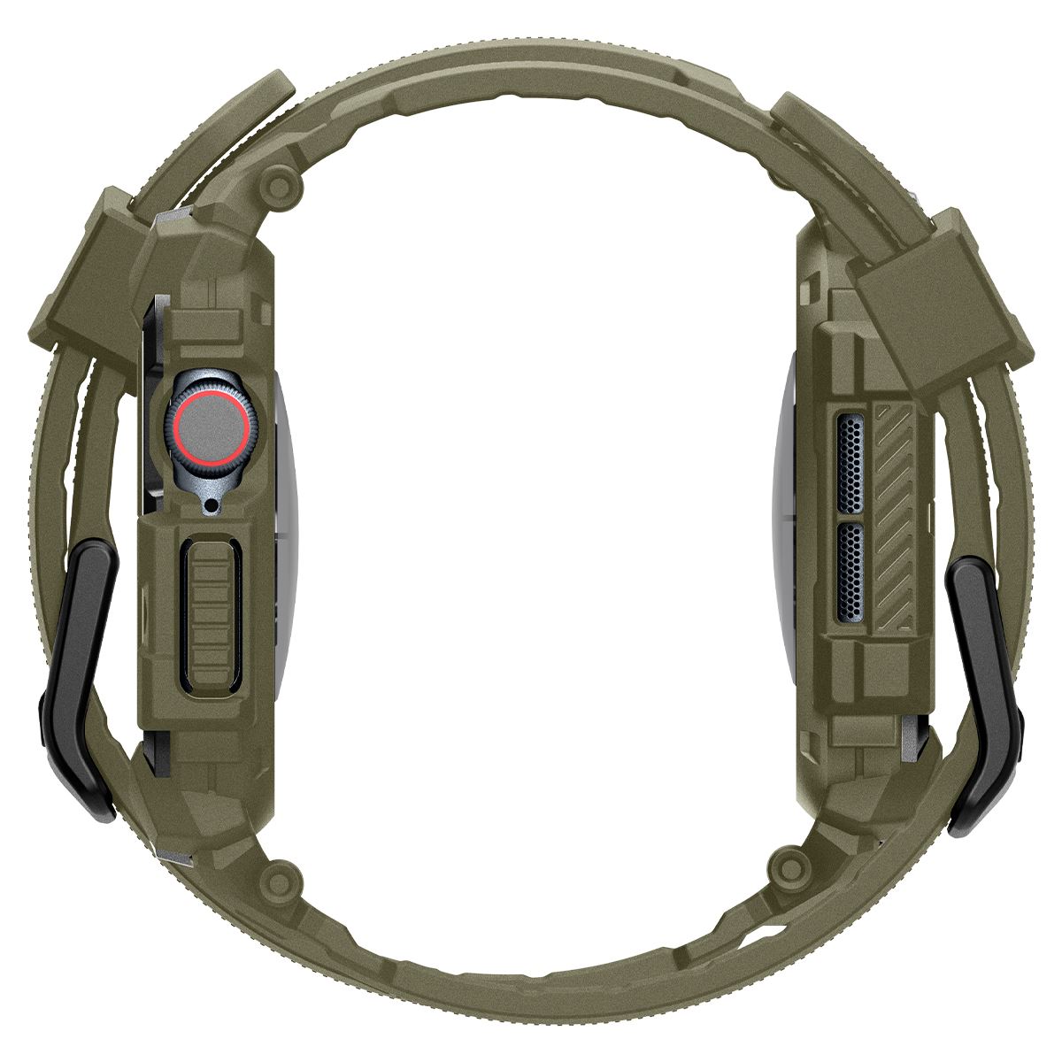 Spigen Rugged Armor Pro, vintage khaki - Apple Watch 11/10 46mm (3)