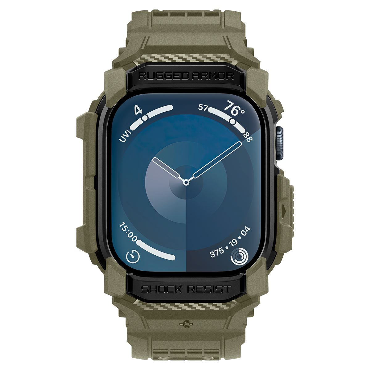 Spigen Rugged Armor Pro, vintage khaki - Apple Watch 11/10 46mm (4)