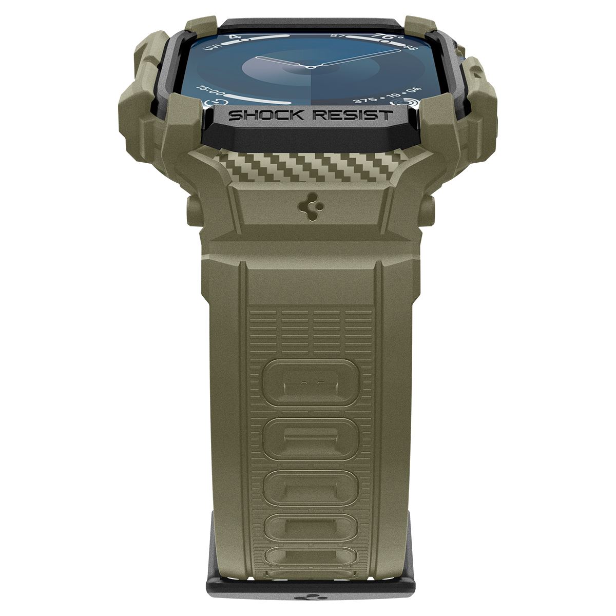 Spigen Rugged Armor Pro, vintage khaki - Apple Watch 11/10 46mm (5)