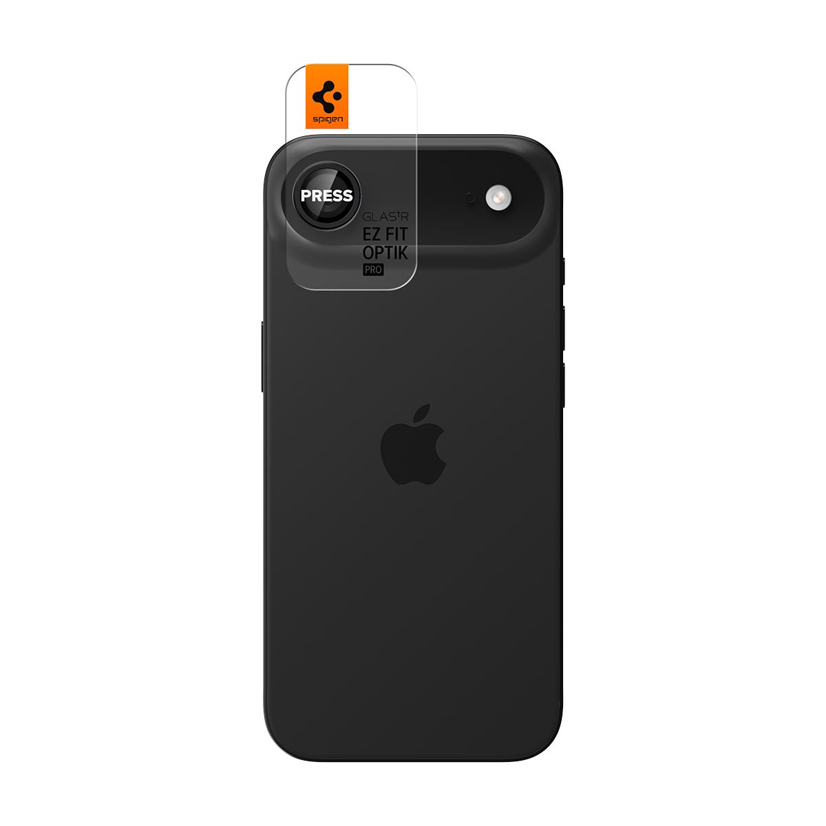 Spigen Glass tR EZ Fit Optik Pro 2 Pack, black - iPhone Air (3)