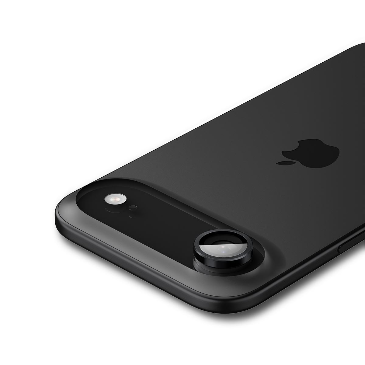 Spigen Glass tR EZ Fit Optik Pro 2 Pack, black - iPhone Air (5)