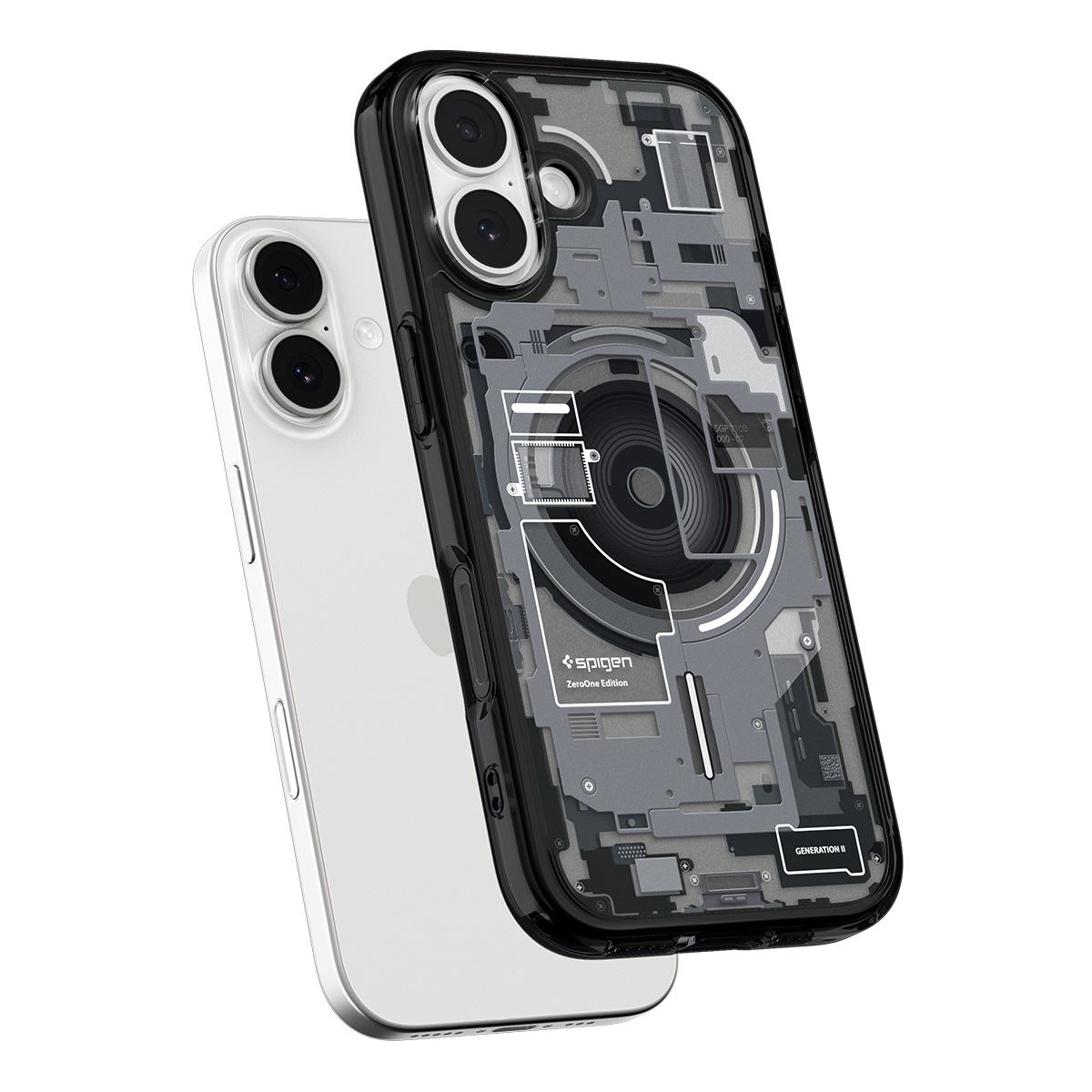Spigen Ultra Hybrid MagSafe, zero one black - iPhone 17 (5)
