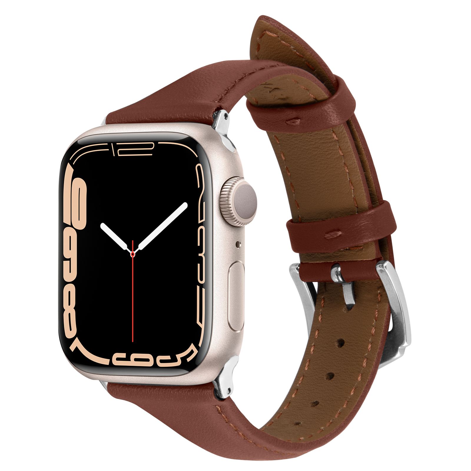 Spigen Kajuk Watch Band, chestnut - Apple Watch 41mm/40mm/38mm (1)