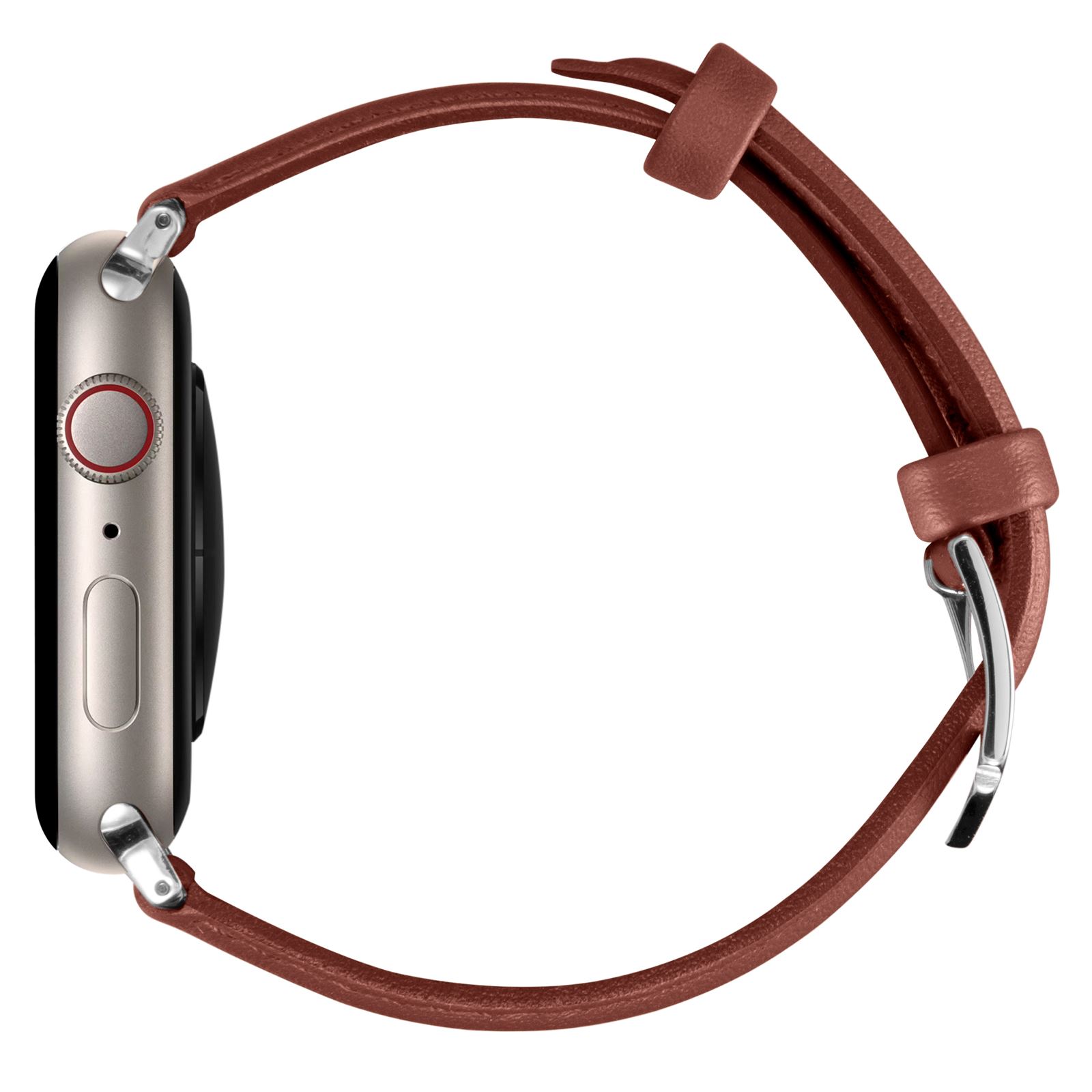 Spigen Kajuk Watch Band, chestnut - Apple Watch 41mm/40mm/38mm (5)