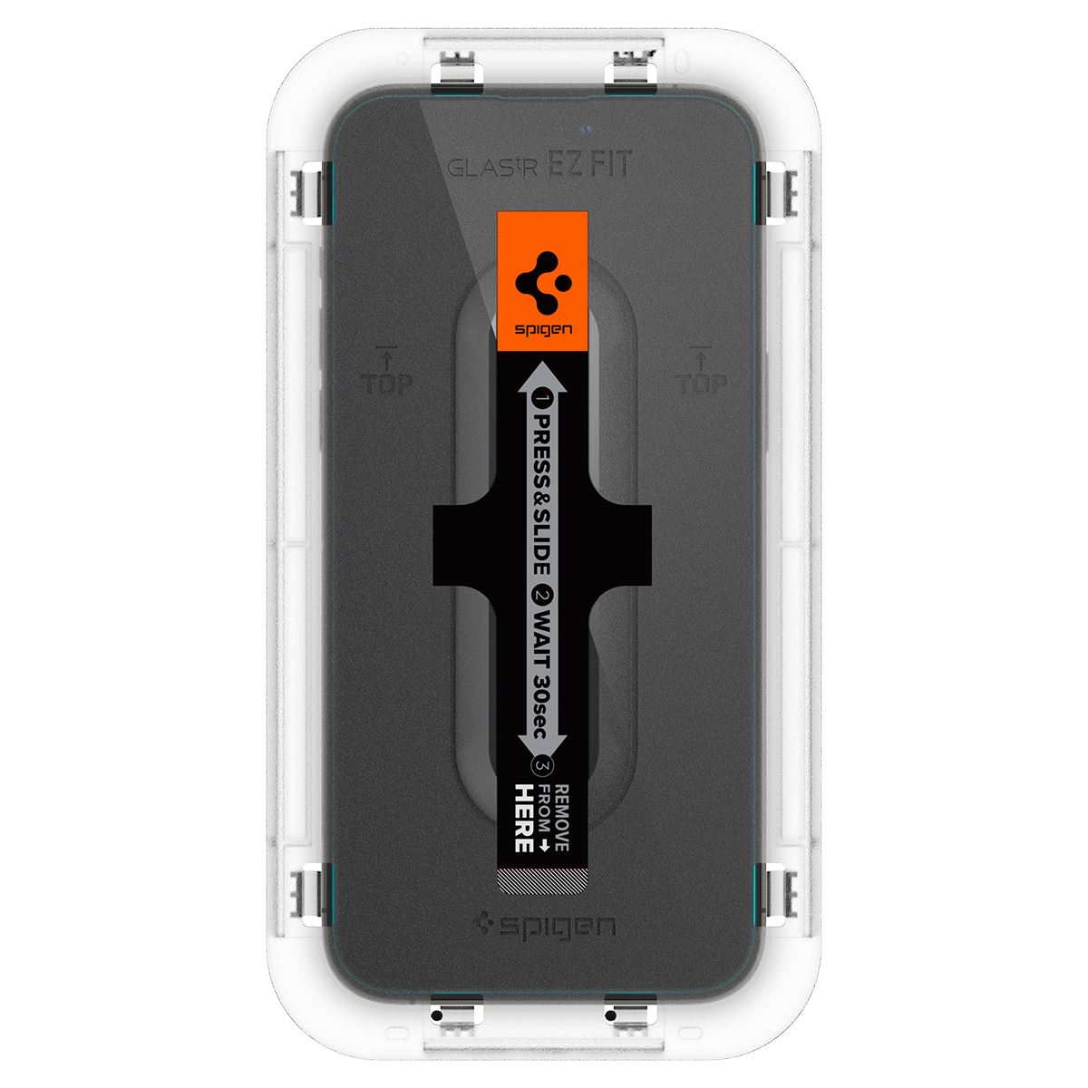 Spigen Glass tR EZ Fit 2 Pack, Transparency Sensor Protection - iPhone 14 Pro Max (4)