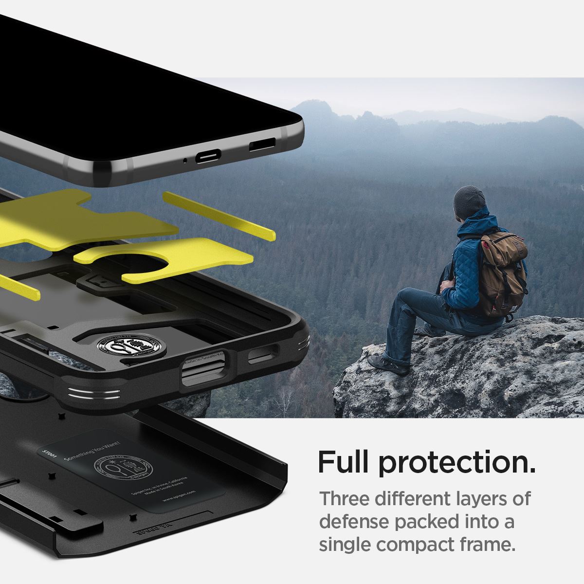 Spigen Tough Armor, black - Samsung Galaxy S22+ (10)