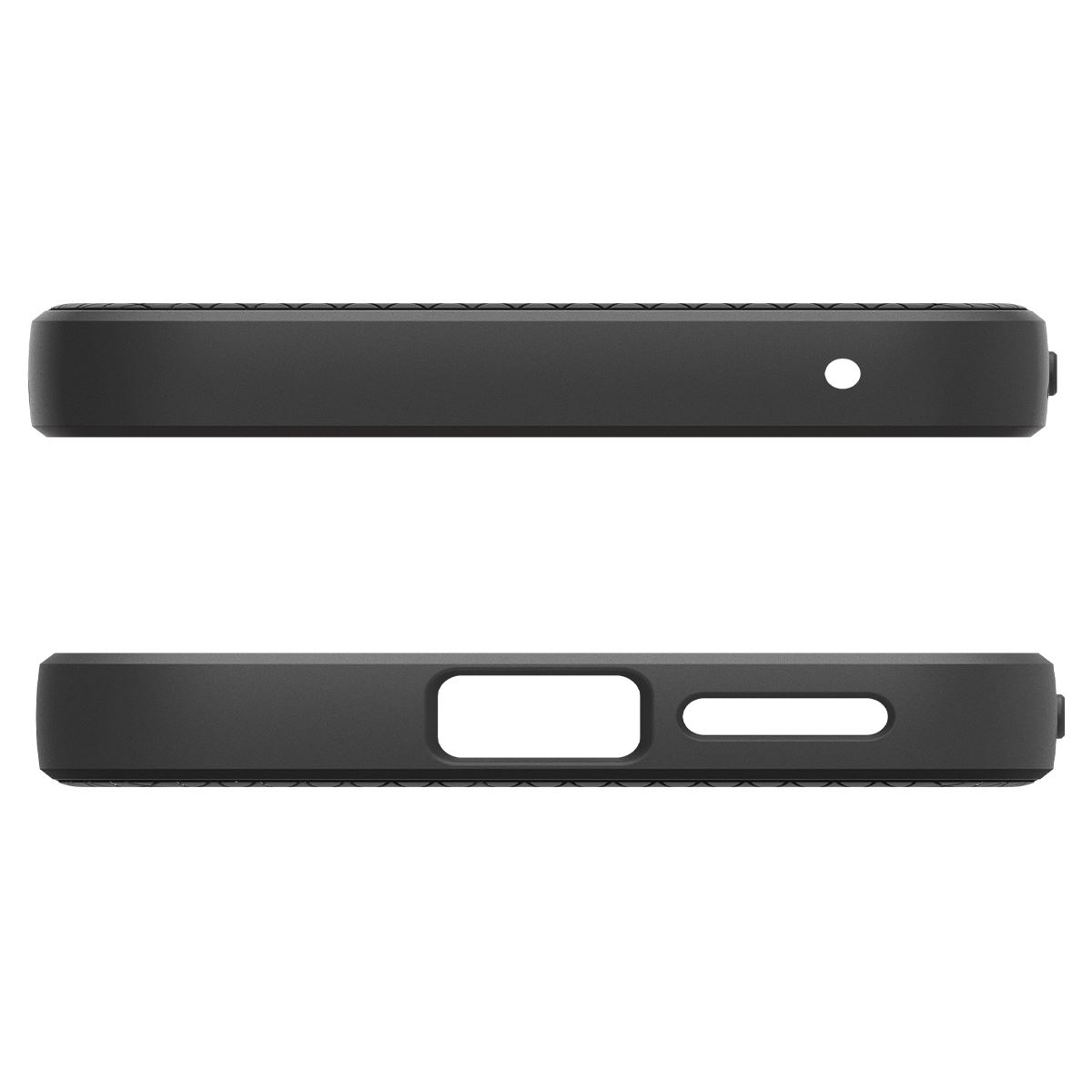 Spigen Liquid Air, matte black - Google Pixel 9a (5)