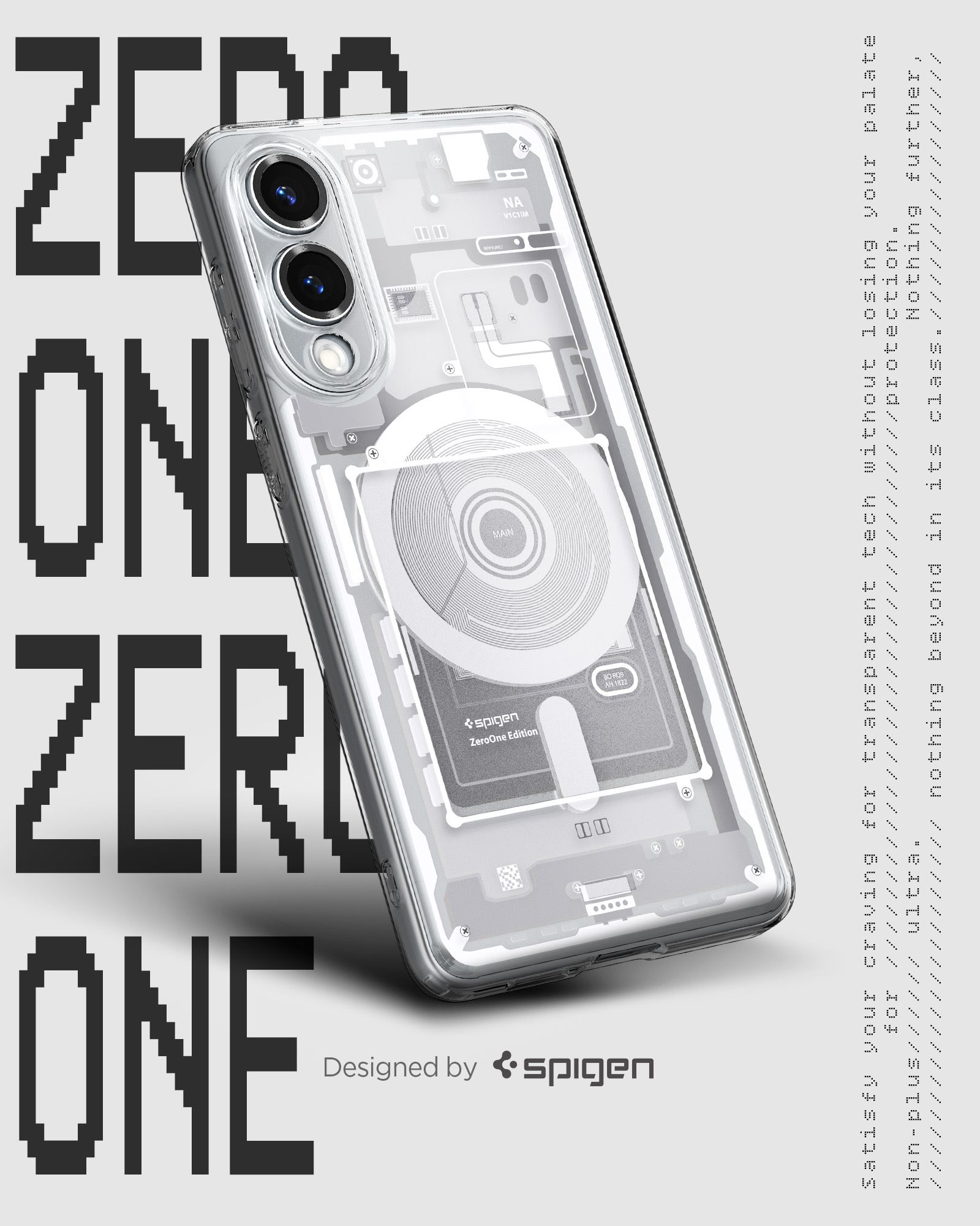 Spigen Ultra Hybrid MagSafe, zero one white - Samsung Galaxy S25 Edge (9)