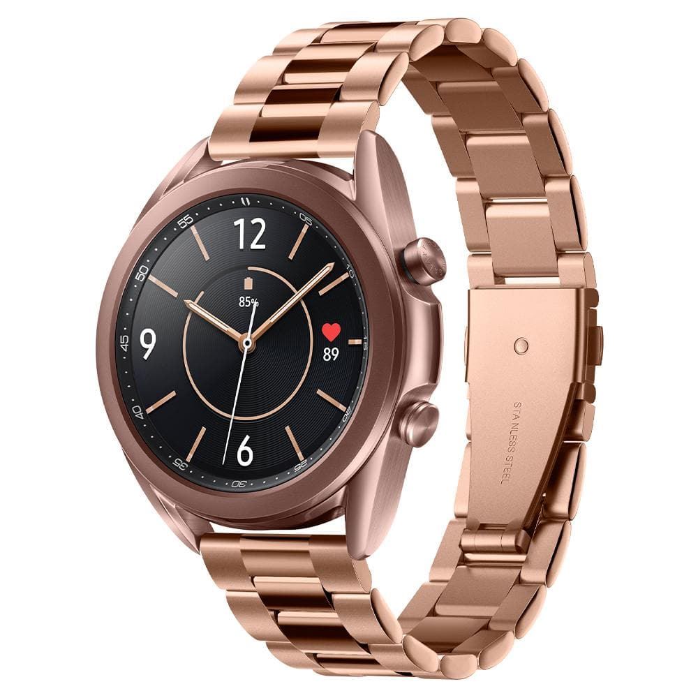 Spigen Modern Fit 20mm, rgold - Samsung Galaxy Watch 4/Watch Classic 4/Watch 3 41mm/Watch Active 1/2 (2)