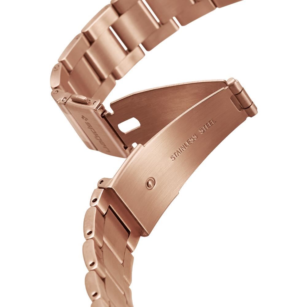 Spigen Modern Fit 20mm, rgold - Samsung Galaxy Watch 4/Watch Classic 4/Watch 3 41mm/Watch Active 1/2 (6)